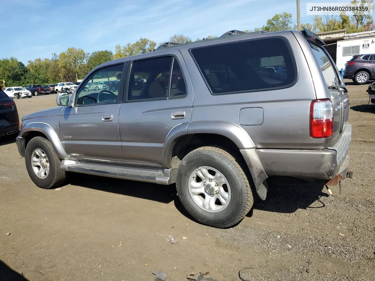 2002 Toyota 4Runner Sr5 VIN: JT3HN86R020384359 Lot: 71175054