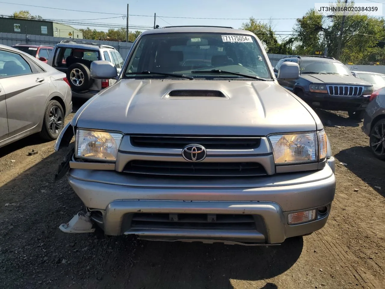 2002 Toyota 4Runner Sr5 VIN: JT3HN86R020384359 Lot: 71175054