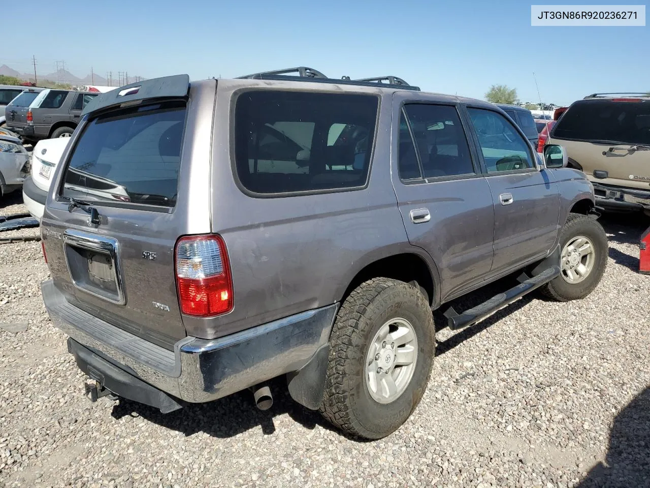 2002 Toyota 4Runner Sr5 VIN: JT3GN86R920236271 Lot: 71959624