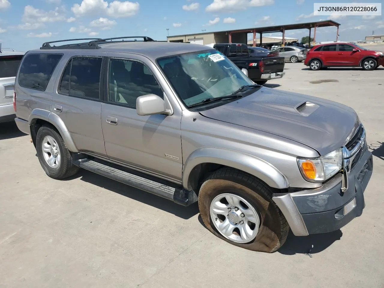 2002 Toyota 4Runner Sr5 VIN: JT3GN86R120228066 Lot: 71975304