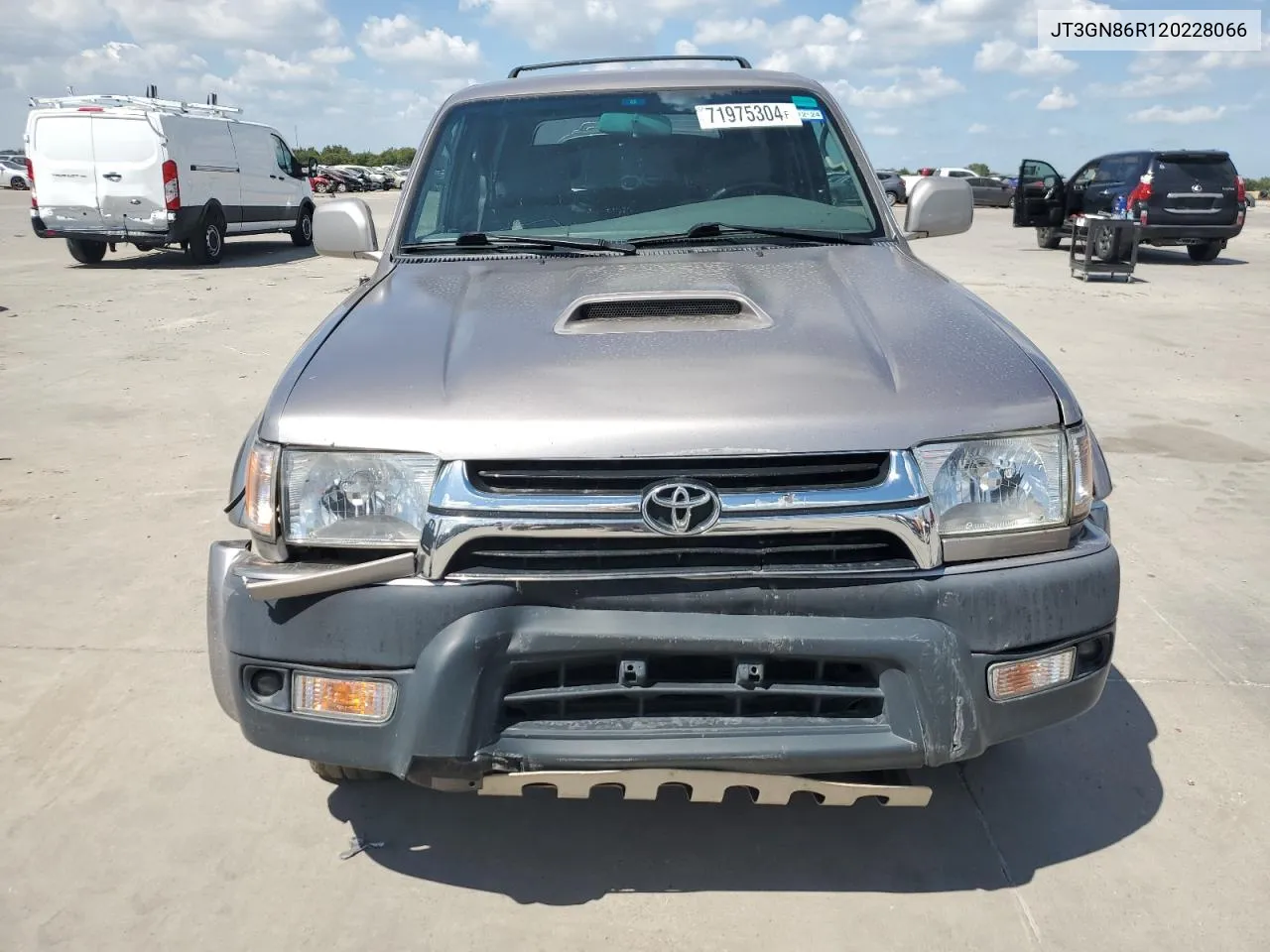 2002 Toyota 4Runner Sr5 VIN: JT3GN86R120228066 Lot: 71975304