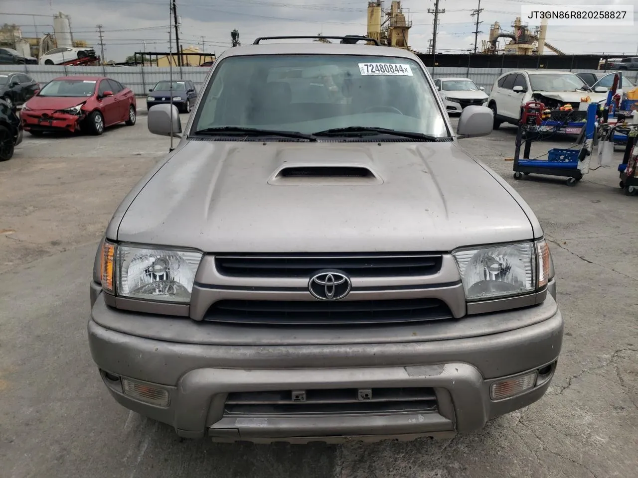 2002 Toyota 4Runner Sr5 VIN: JT3GN86R820258827 Lot: 72480844