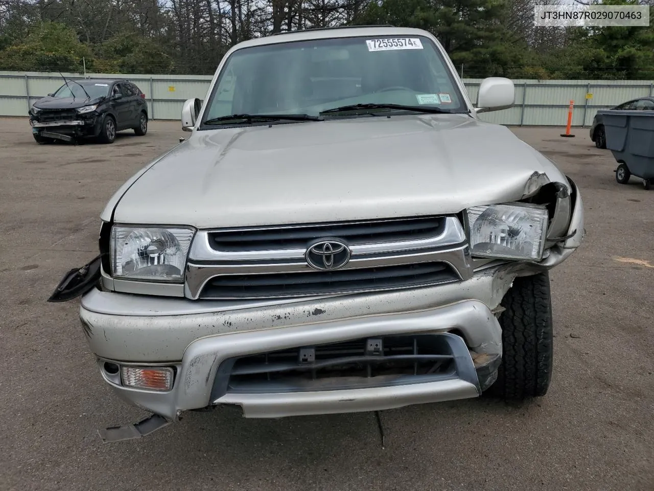 2002 Toyota 4Runner Limited VIN: JT3HN87R029070463 Lot: 72555574