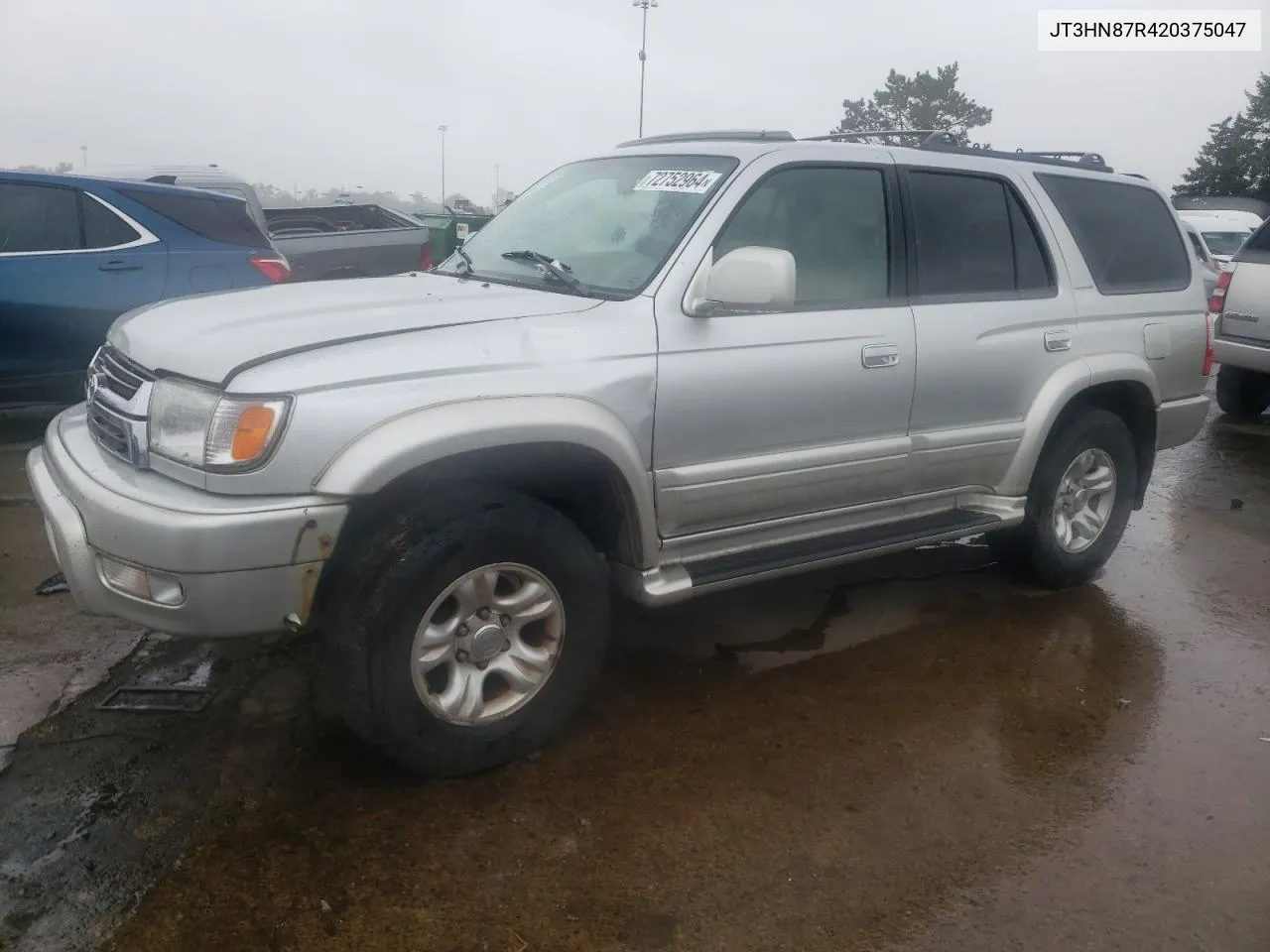 2002 Toyota 4Runner Limited VIN: JT3HN87R420375047 Lot: 72752964