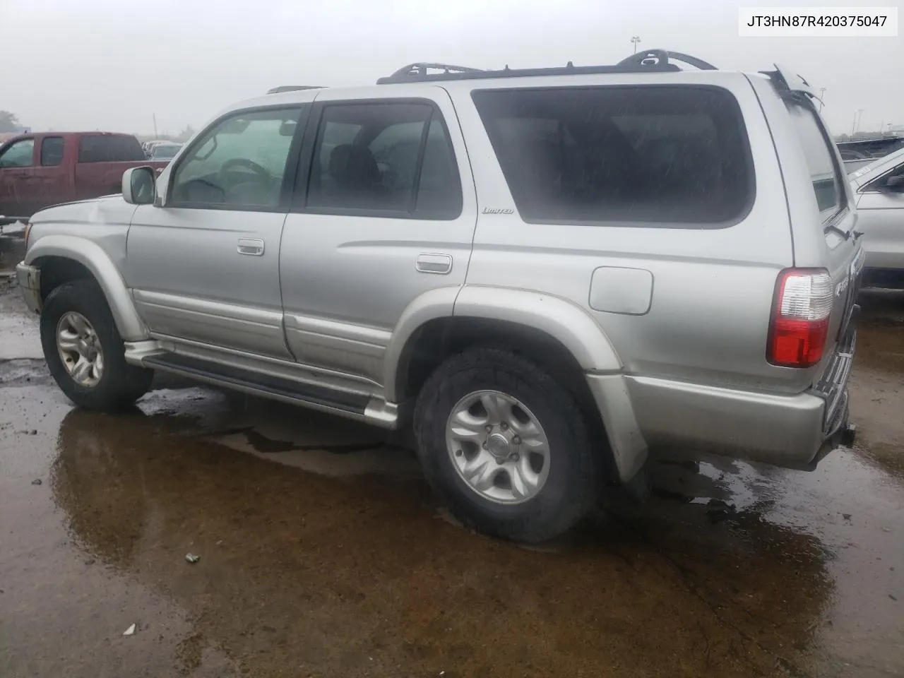 2002 Toyota 4Runner Limited VIN: JT3HN87R420375047 Lot: 72752964