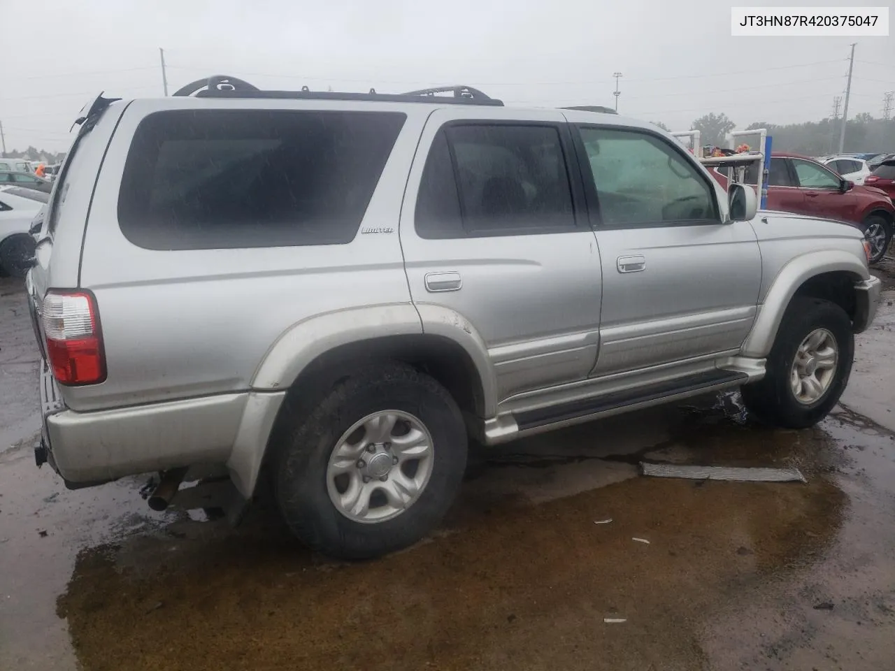 2002 Toyota 4Runner Limited VIN: JT3HN87R420375047 Lot: 72752964