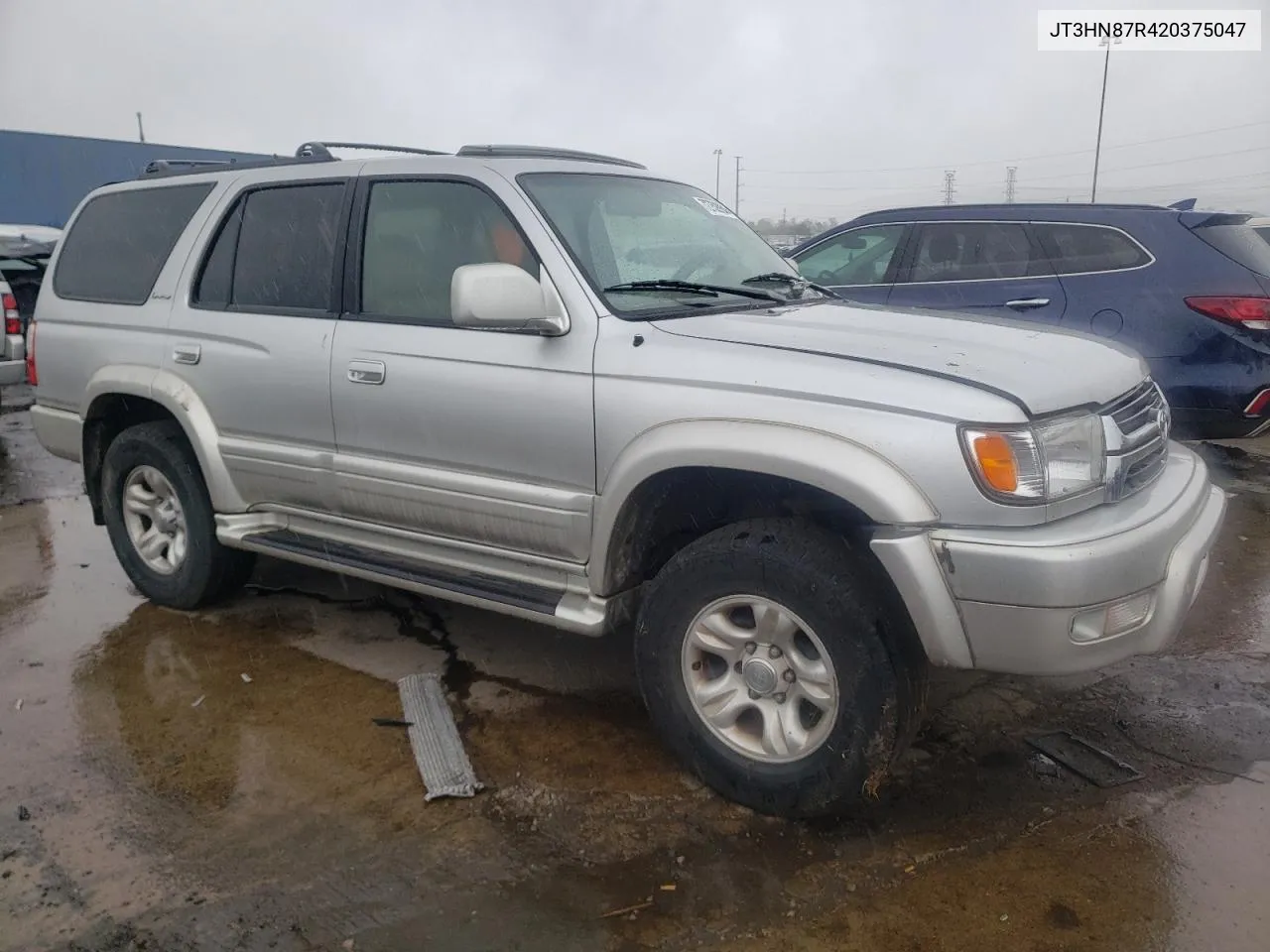 2002 Toyota 4Runner Limited VIN: JT3HN87R420375047 Lot: 72752964