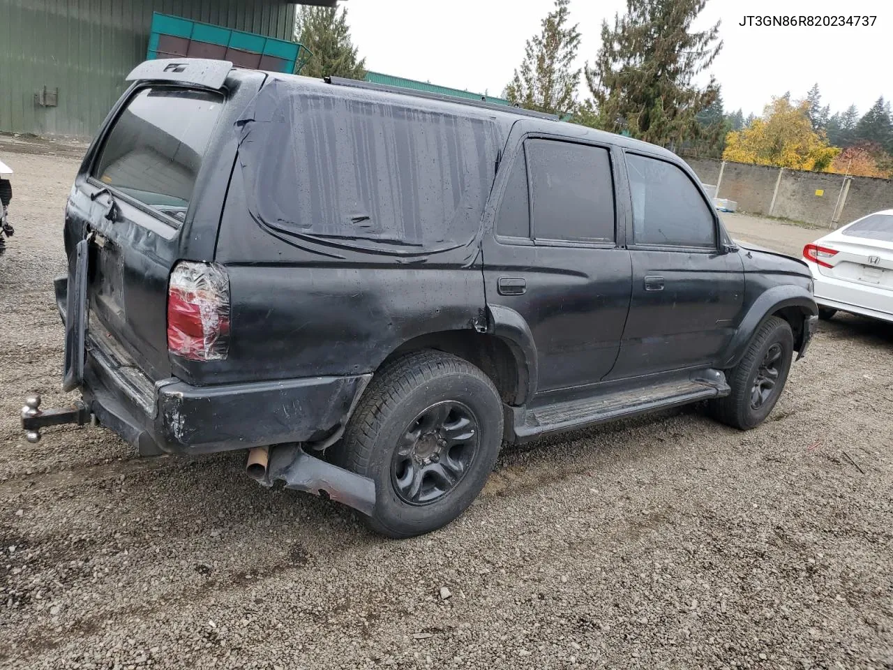 2002 Toyota 4Runner Sr5 VIN: JT3GN86R820234737 Lot: 74697424