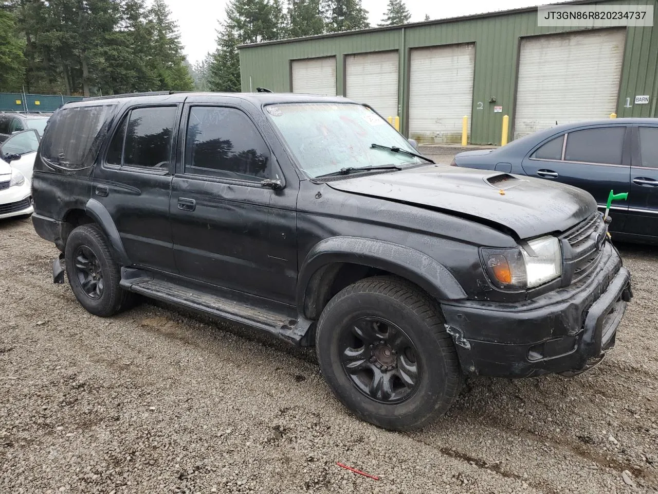 2002 Toyota 4Runner Sr5 VIN: JT3GN86R820234737 Lot: 74697424