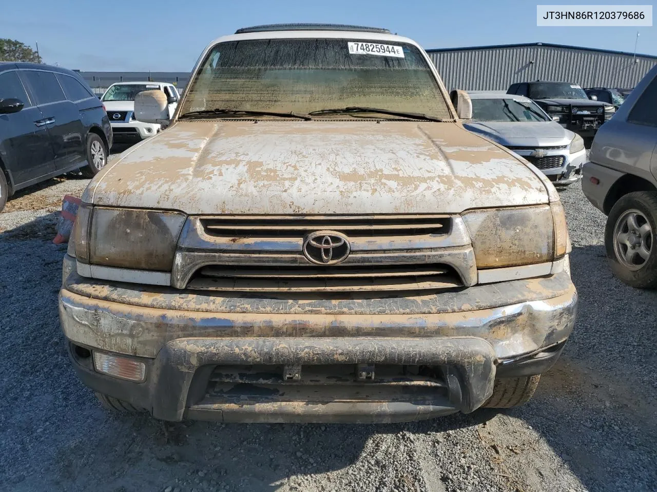 2002 Toyota 4Runner Sr5 VIN: JT3HN86R120379686 Lot: 74825944