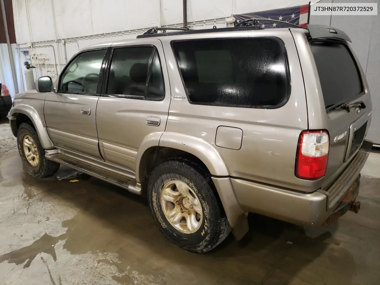 2002 Toyota 4Runner Limited VIN: JT3HN87R720372529 Lot: 74937154