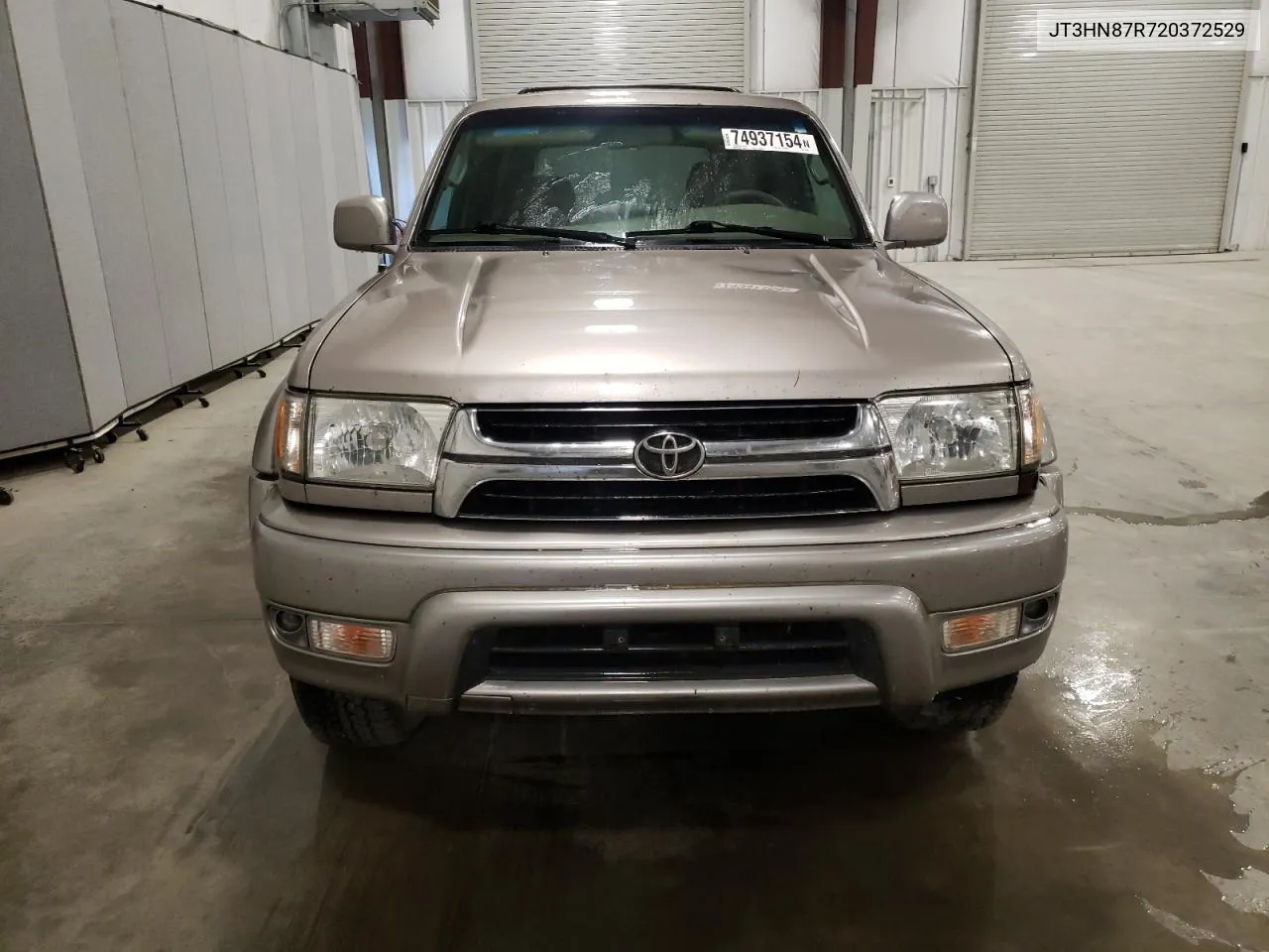 2002 Toyota 4Runner Limited VIN: JT3HN87R720372529 Lot: 74937154