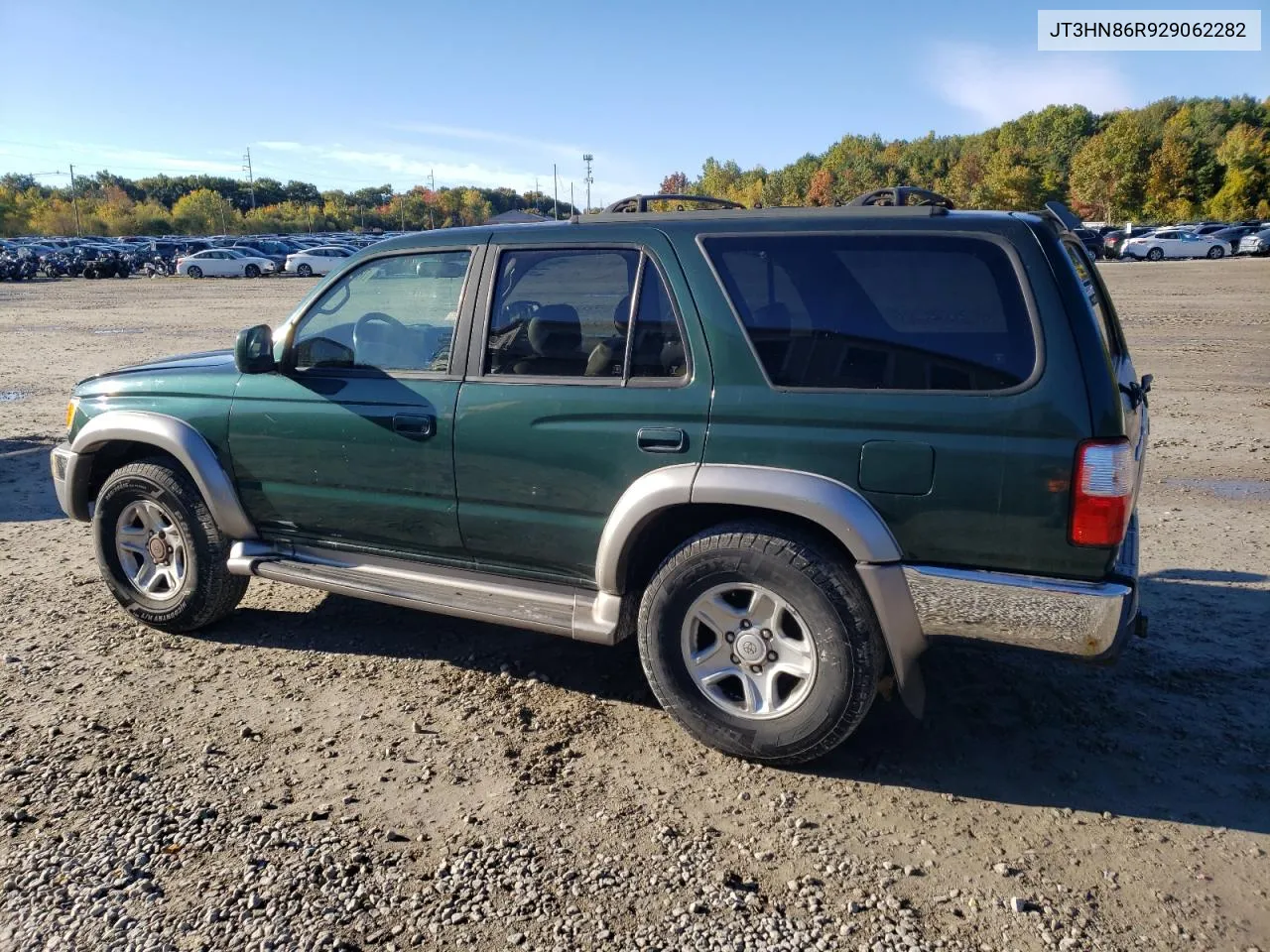 2002 Toyota 4Runner Sr5 VIN: JT3HN86R929062282 Lot: 76311194