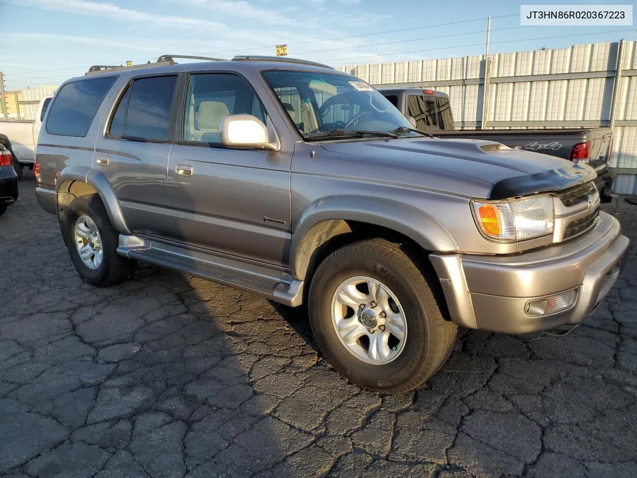 2002 Toyota 4Runner Sr5 VIN: JT3HN86R020367223 Lot: 76845604