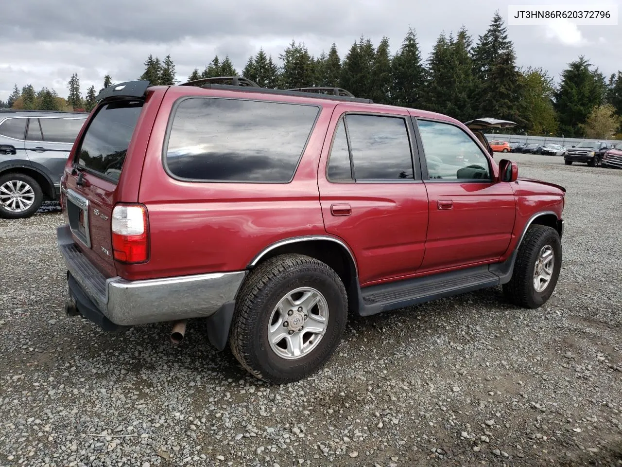 2002 Toyota 4Runner Sr5 VIN: JT3HN86R620372796 Lot: 77158274