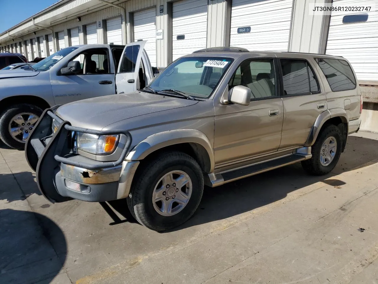 2002 Toyota 4Runner Sr5 VIN: JT3GN86R120232747 Lot: 77315484