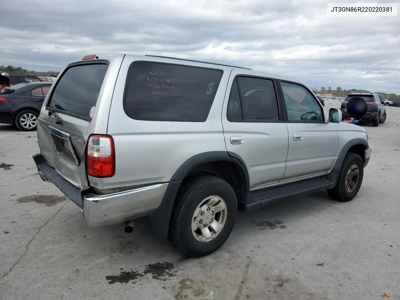 2002 Toyota 4Runner Sr5 VIN: JT3GN86R220220381 Lot: 79269504