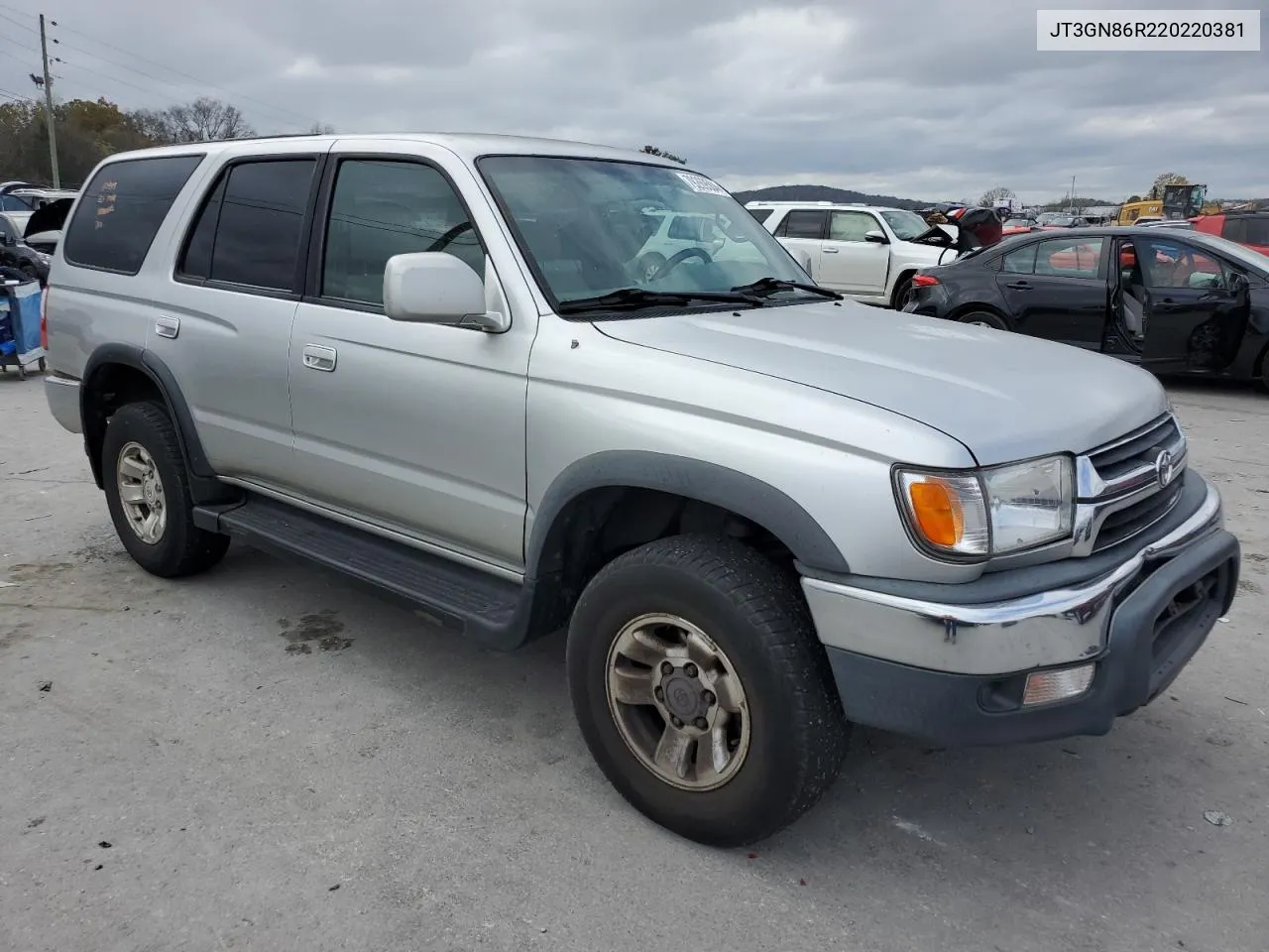 2002 Toyota 4Runner Sr5 VIN: JT3GN86R220220381 Lot: 79269504