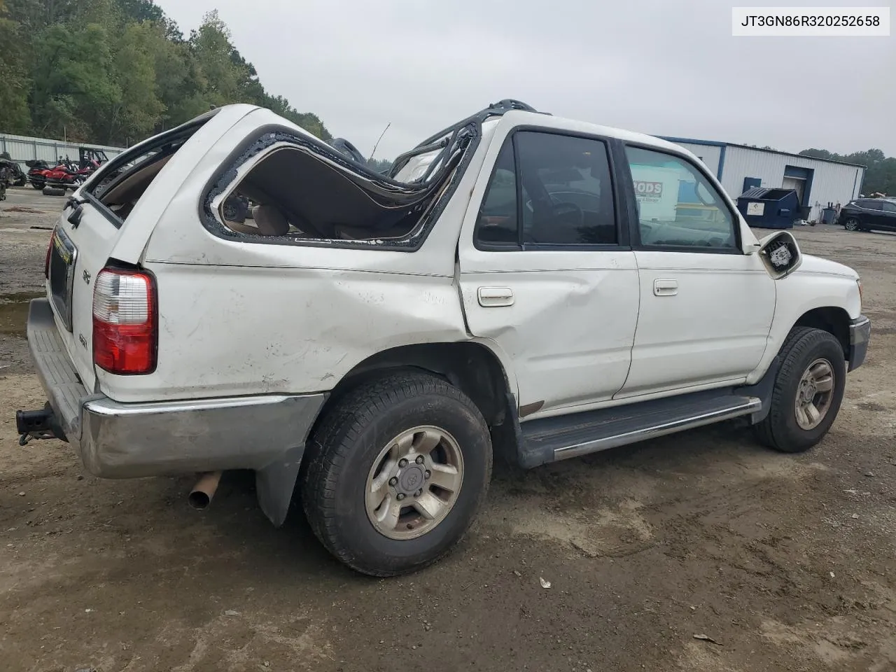 2002 Toyota 4Runner Sr5 VIN: JT3GN86R320252658 Lot: 79333204