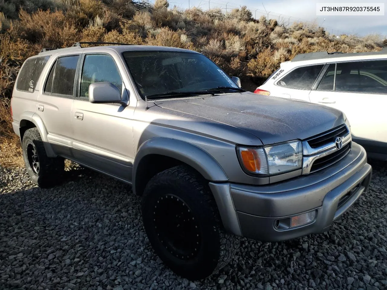 2002 Toyota 4Runner Limited VIN: JT3HN87R920375545 Lot: 80788304