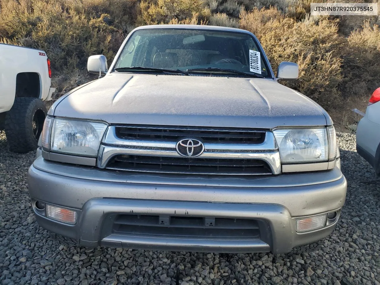 2002 Toyota 4Runner Limited VIN: JT3HN87R920375545 Lot: 80788304