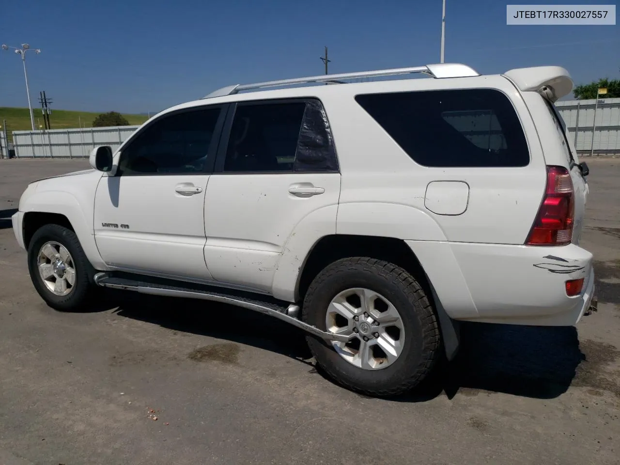 2003 Toyota 4Runner Limited VIN: JTEBT17R330027557 Lot: 59462684