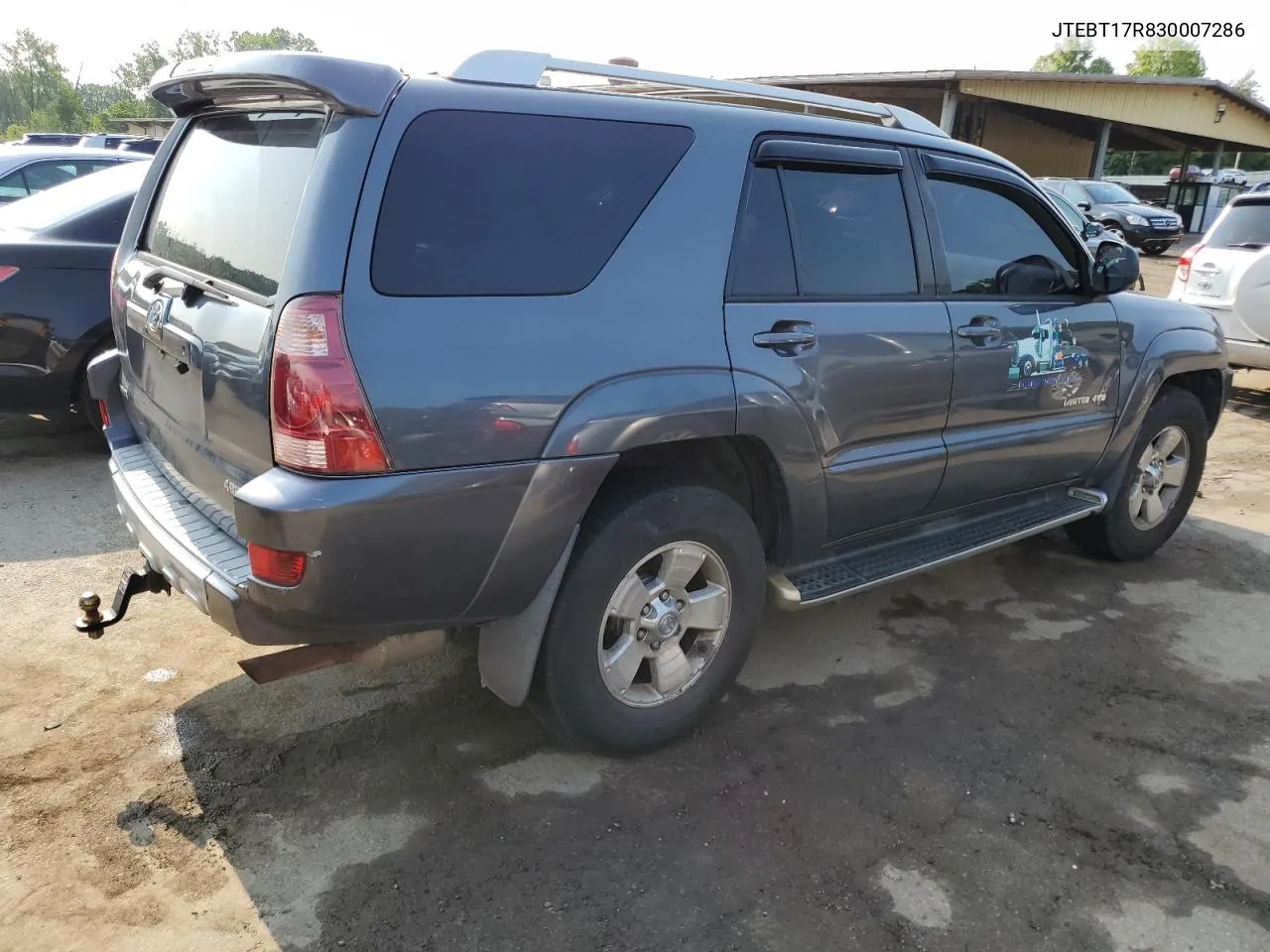 JTEBT17R830007286 2003 Toyota 4Runner Limited