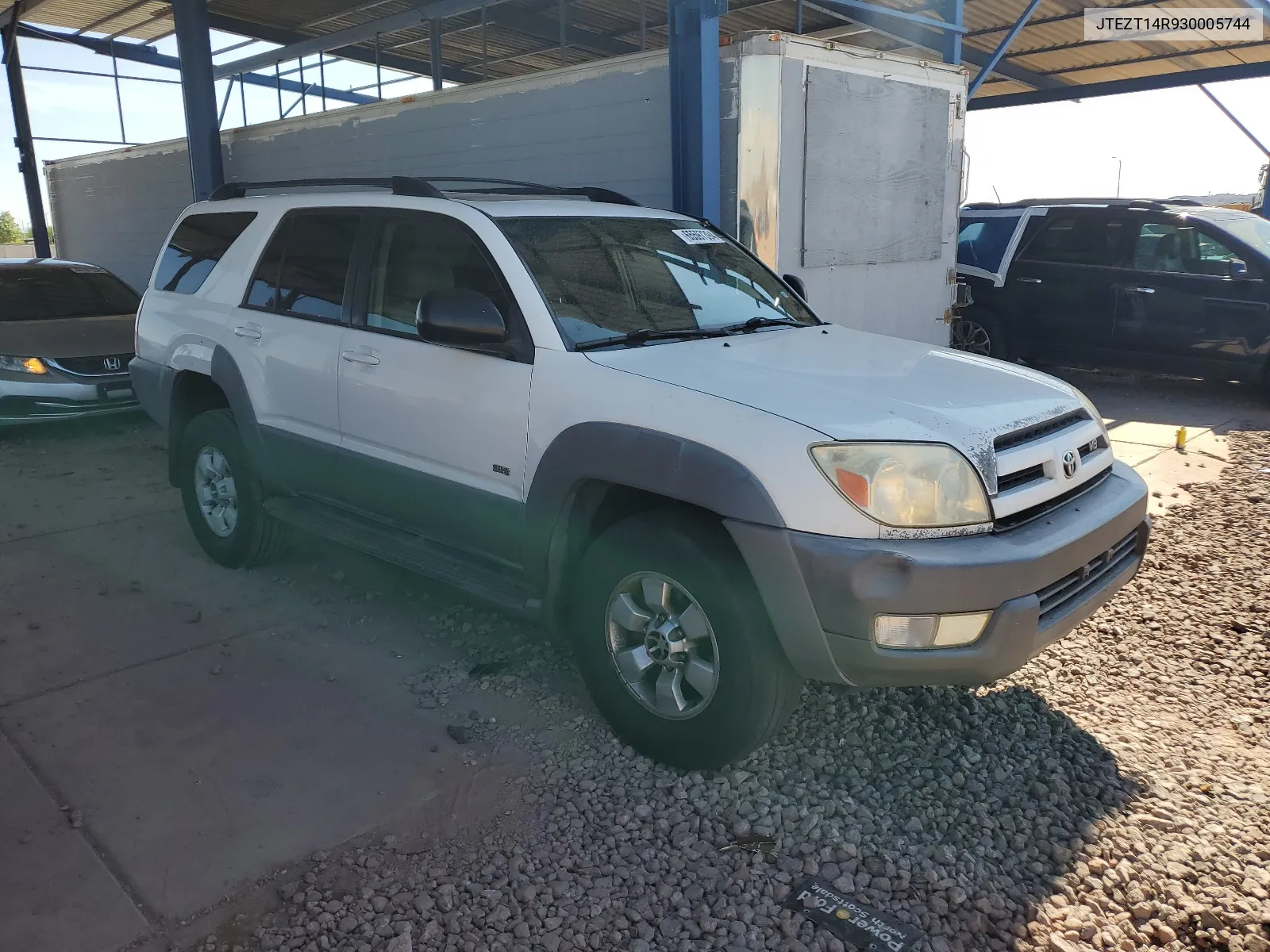 2003 Toyota 4Runner Sr5 VIN: JTEZT14R930005744 Lot: 65597394