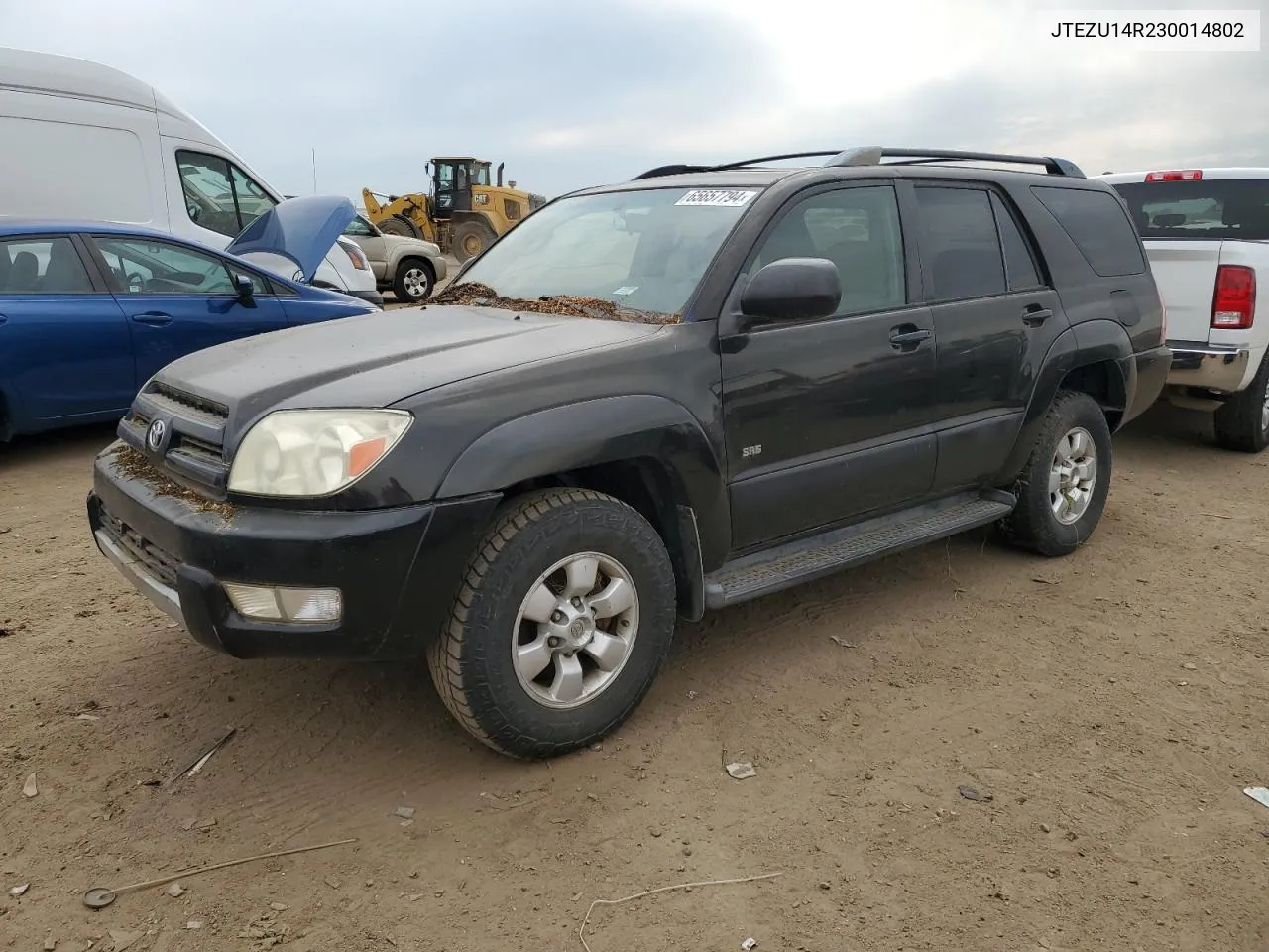 2003 Toyota 4Runner Sr5 VIN: JTEZU14R230014802 Lot: 65657794