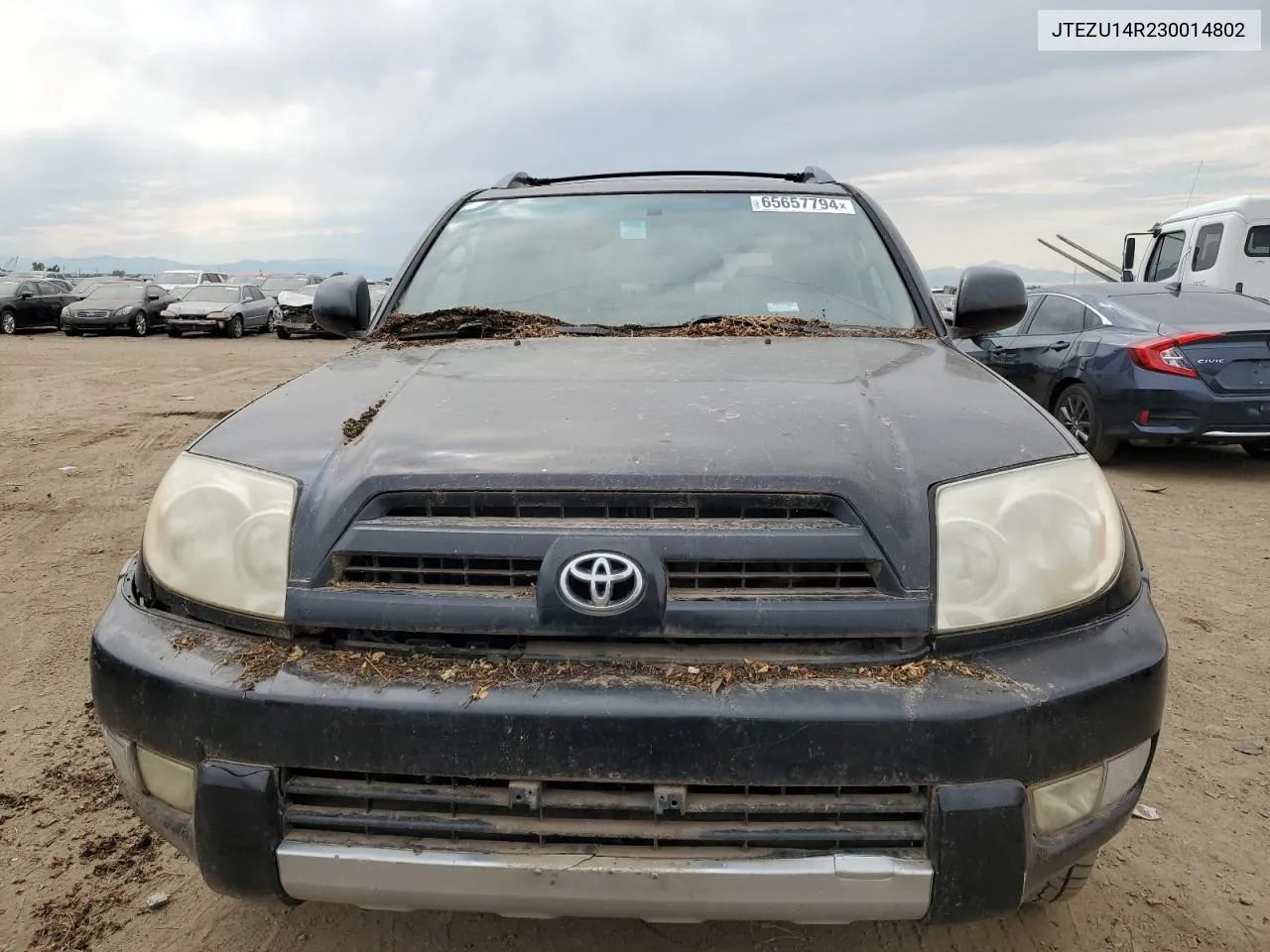 2003 Toyota 4Runner Sr5 VIN: JTEZU14R230014802 Lot: 65657794