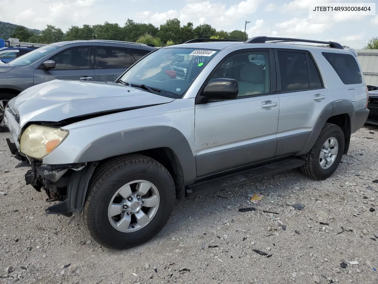 2003 Toyota 4Runner Sr5 VIN: JTEBT14R930008404 Lot: 65668044