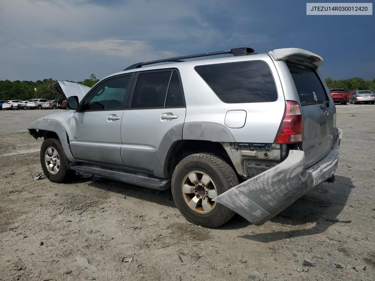 2003 Toyota 4Runner Sr5 VIN: JTEZU14R030012420 Lot: 65708144