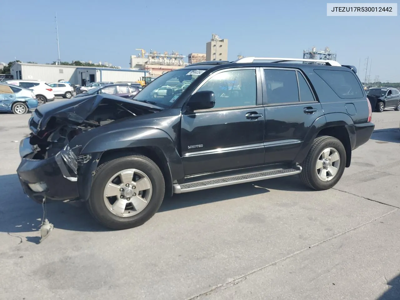 2003 Toyota 4Runner Limited VIN: JTEZU17R530012442 Lot: 68268354