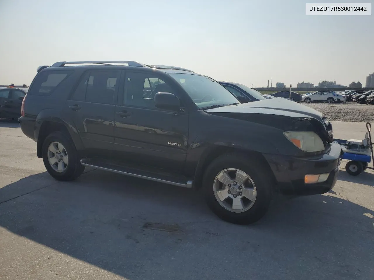 2003 Toyota 4Runner Limited VIN: JTEZU17R530012442 Lot: 68268354