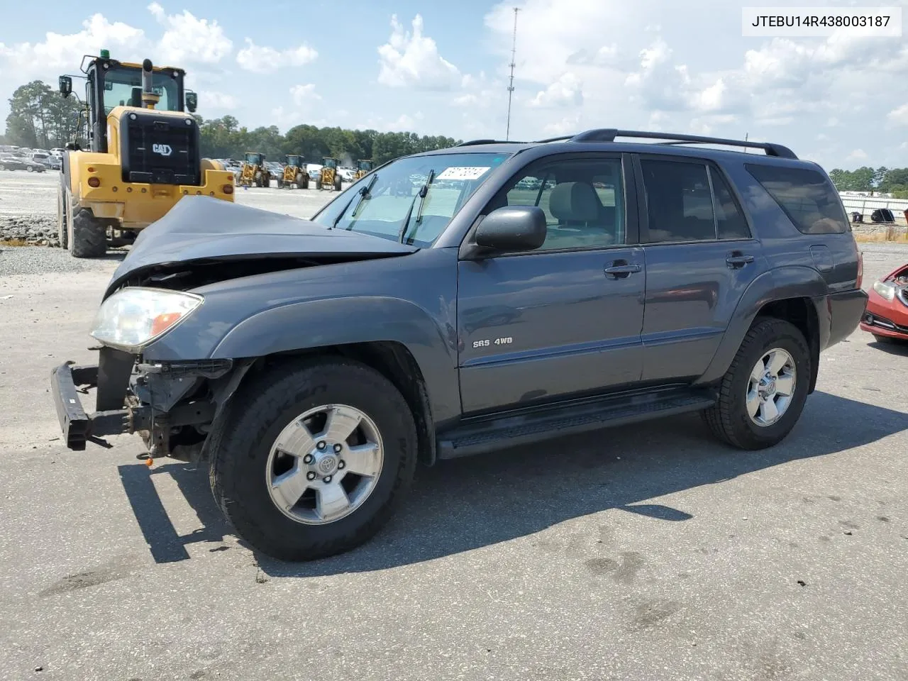 2003 Toyota 4Runner Sr5 VIN: JTEBU14R438003187 Lot: 69173314