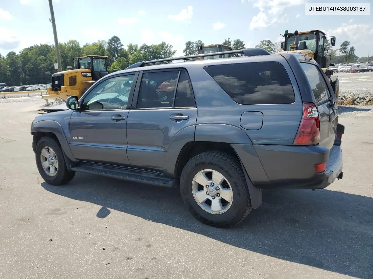 2003 Toyota 4Runner Sr5 VIN: JTEBU14R438003187 Lot: 69173314