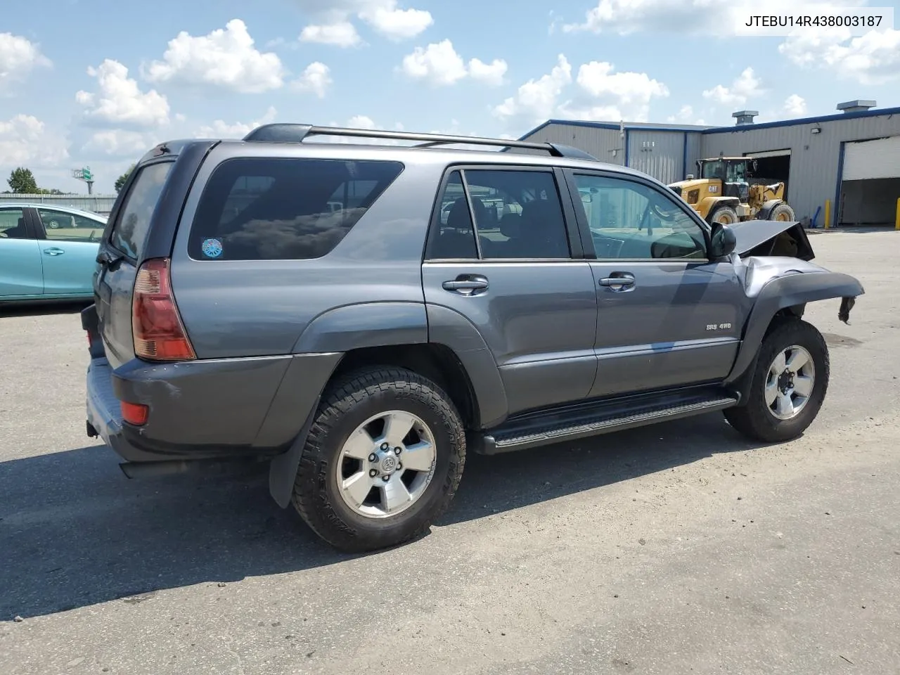 2003 Toyota 4Runner Sr5 VIN: JTEBU14R438003187 Lot: 69173314