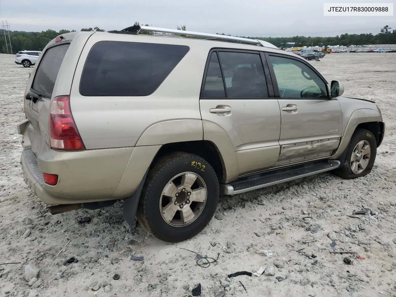 2003 Toyota 4Runner Limited VIN: JTEZU17R830009888 Lot: 70057044