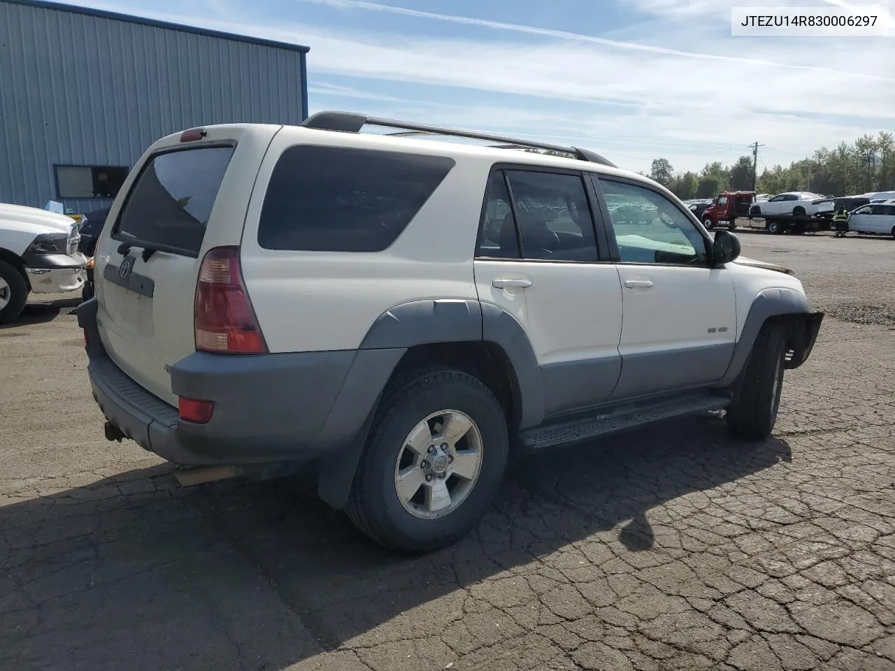 2003 Toyota 4Runner Sr5 VIN: JTEZU14R830006297 Lot: 70654344