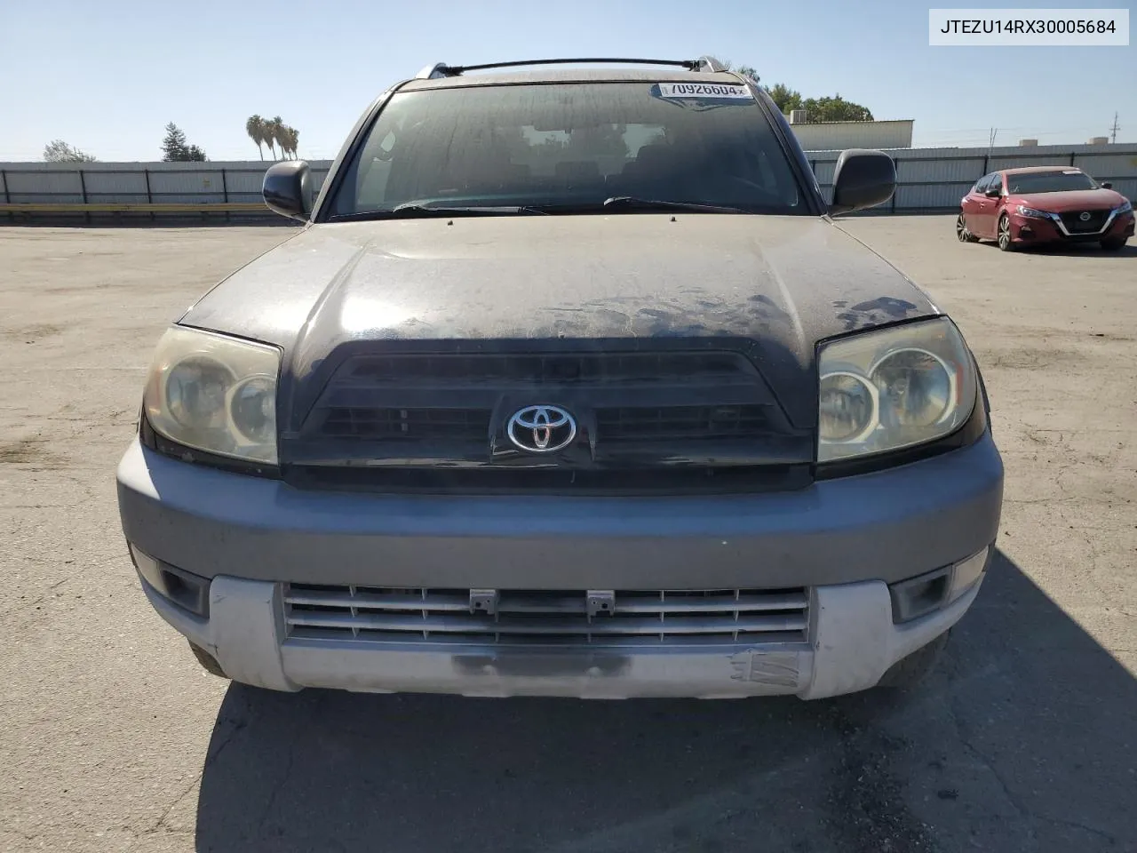 2003 Toyota 4Runner Sr5 VIN: JTEZU14RX30005684 Lot: 70926604