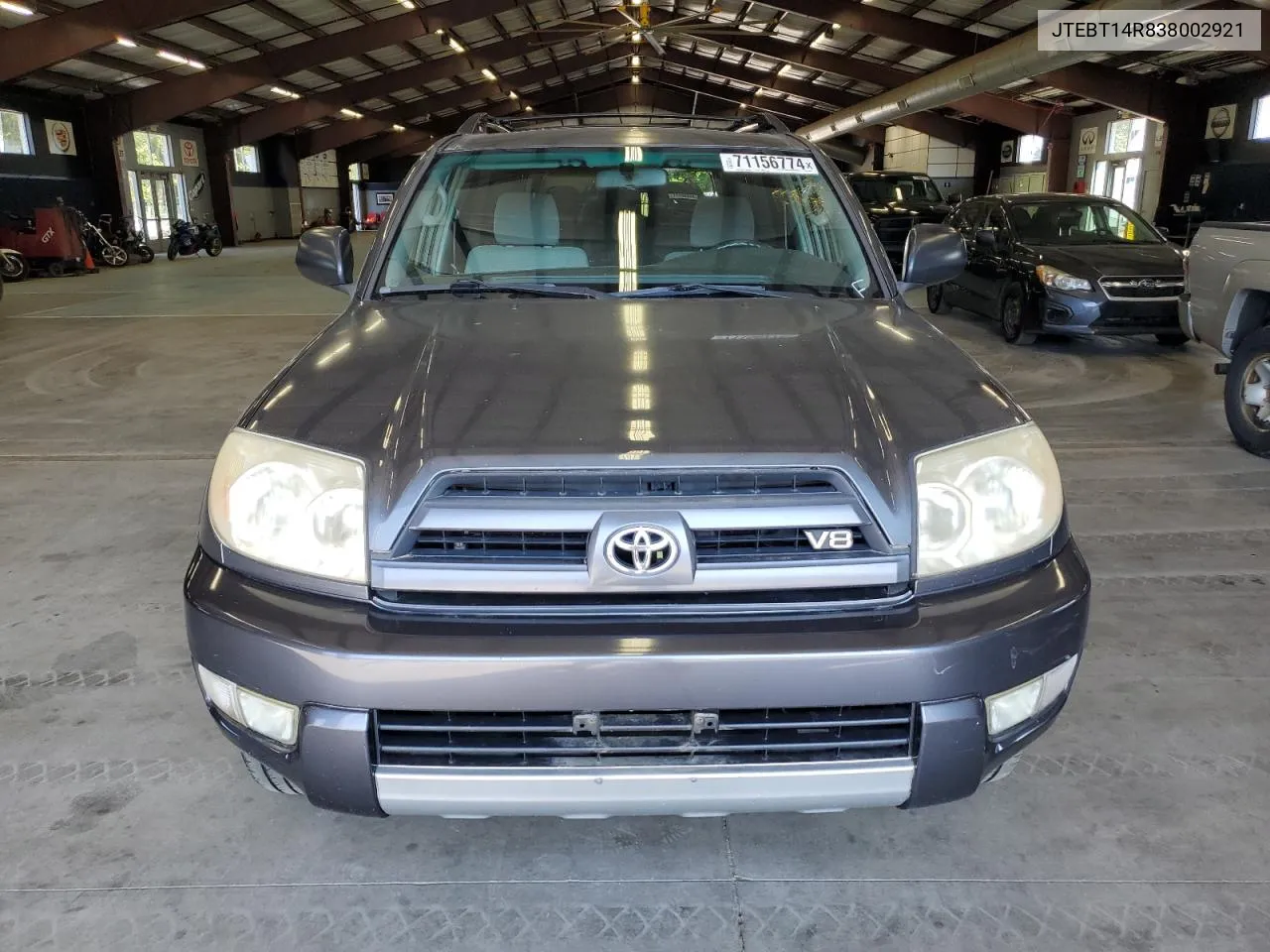 2003 Toyota 4Runner Sr5 VIN: JTEBT14R838002921 Lot: 71156774