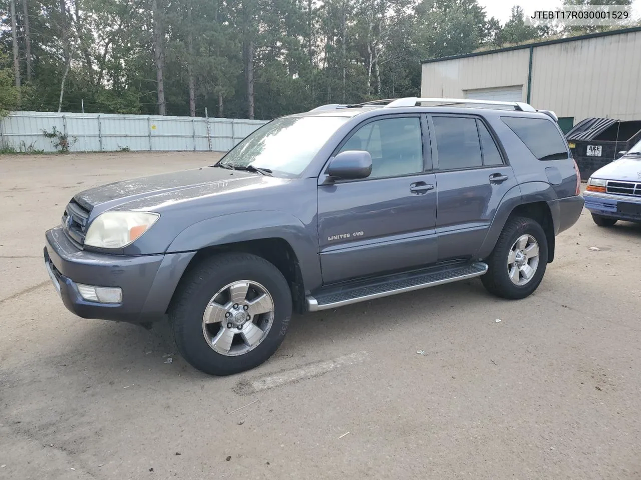 2003 Toyota 4Runner Limited VIN: JTEBT17R030001529 Lot: 71389814