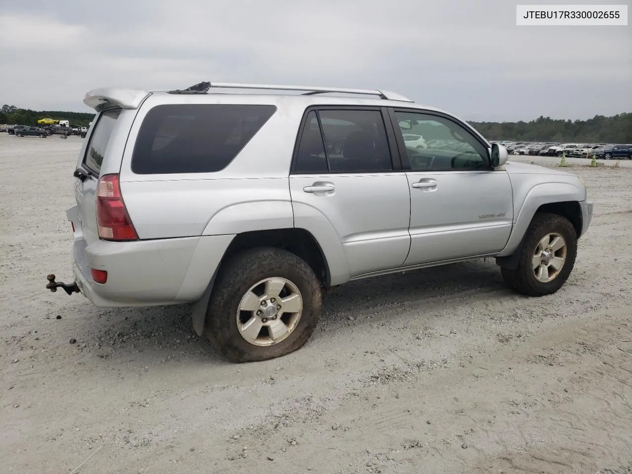 JTEBU17R330002655 2003 Toyota 4Runner Limited