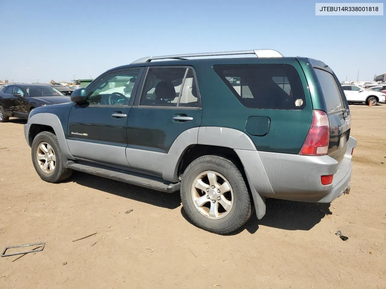 2003 Toyota 4Runner Sr5 VIN: JTEBU14R338001818 Lot: 71620954