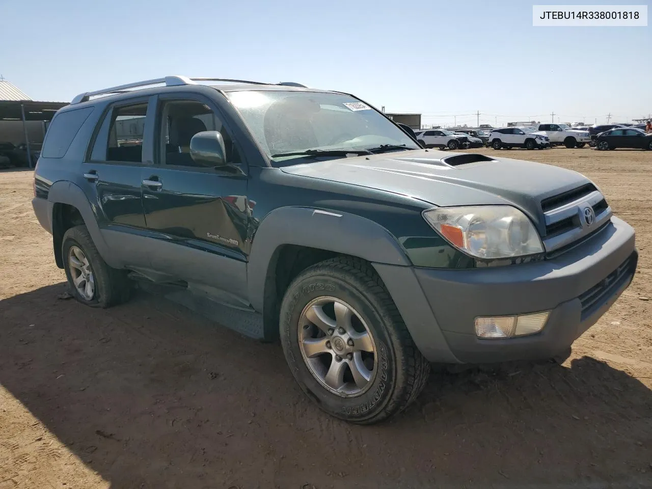 2003 Toyota 4Runner Sr5 VIN: JTEBU14R338001818 Lot: 71620954