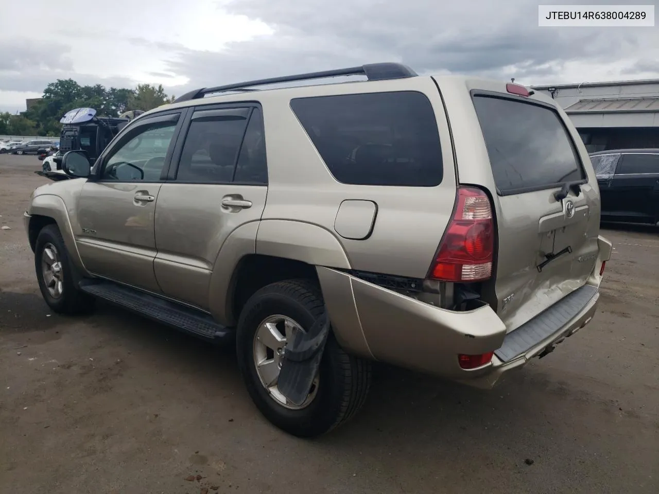 2003 Toyota 4Runner Sr5 VIN: JTEBU14R638004289 Lot: 72029784