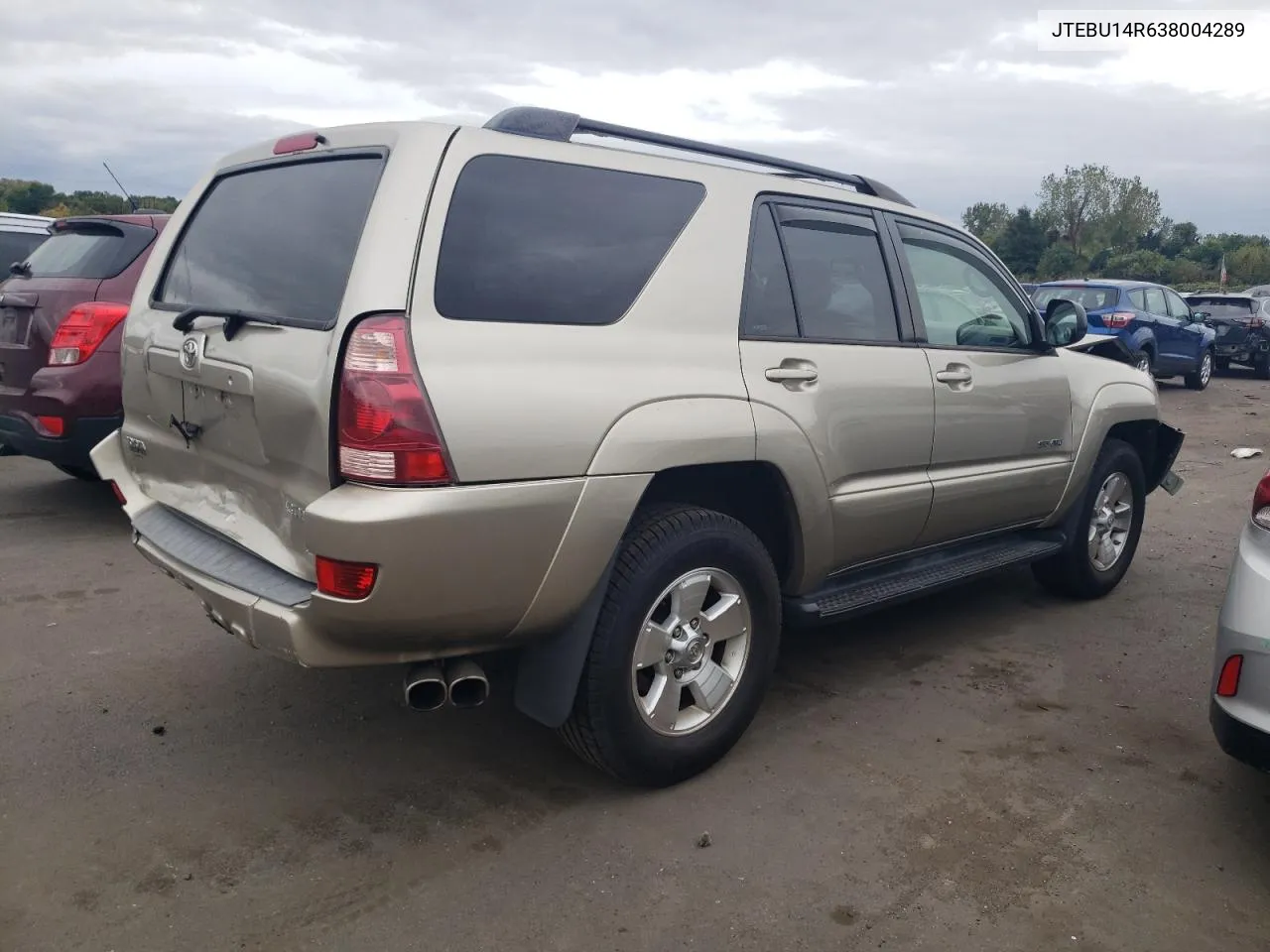 2003 Toyota 4Runner Sr5 VIN: JTEBU14R638004289 Lot: 72029784