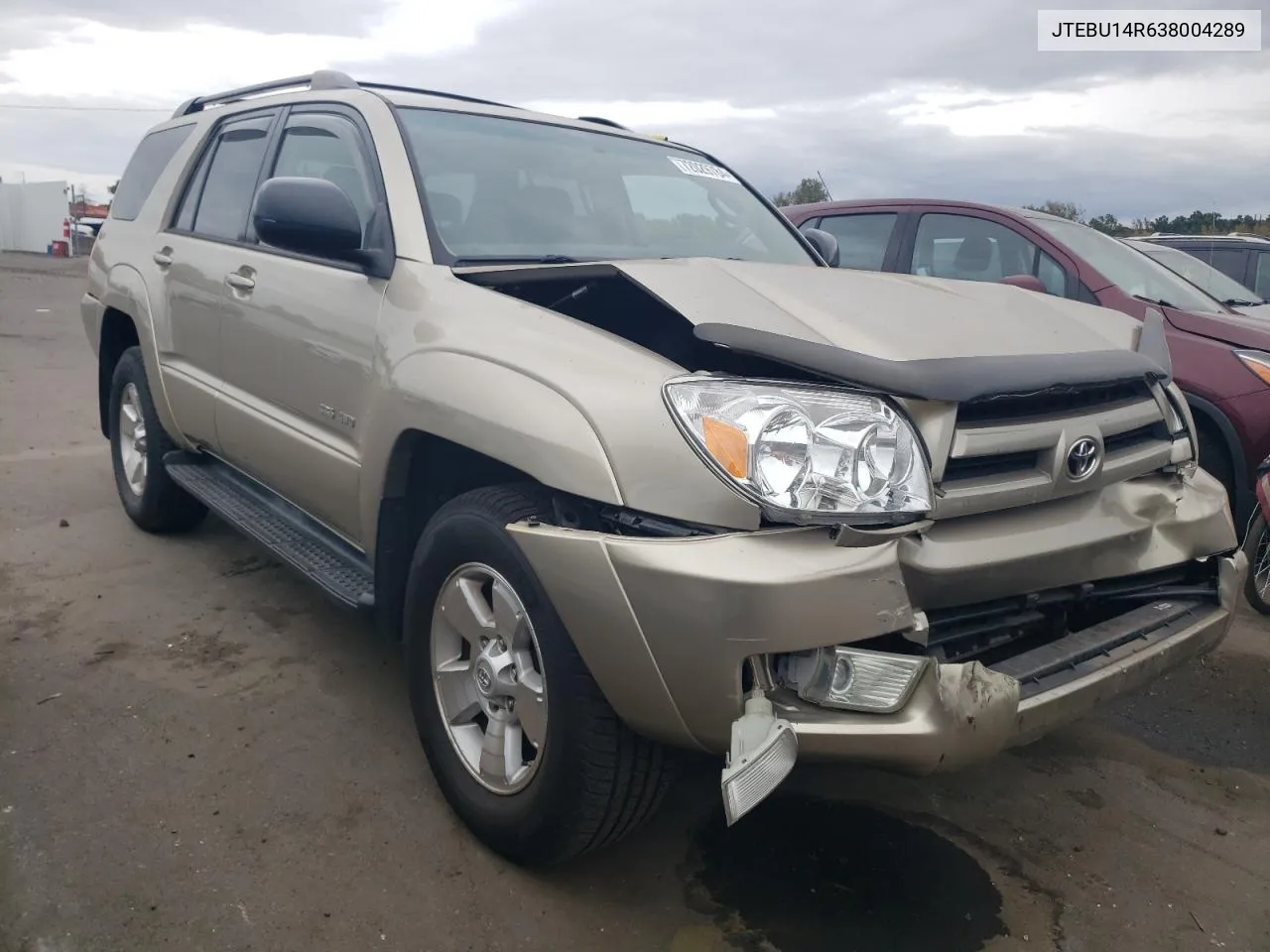 2003 Toyota 4Runner Sr5 VIN: JTEBU14R638004289 Lot: 72029784