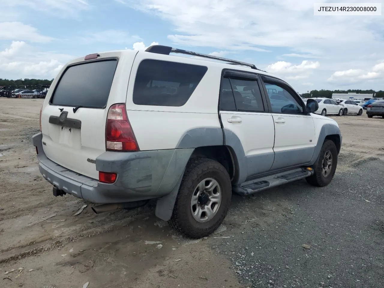 2003 Toyota 4Runner Sr5 VIN: JTEZU14R230008000 Lot: 72217854