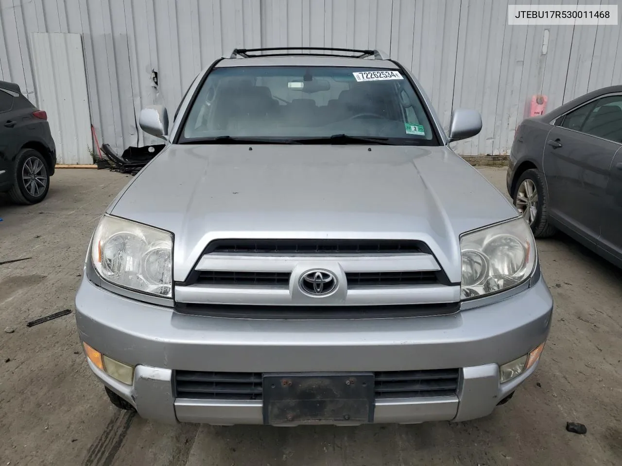 JTEBU17R530011468 2003 Toyota 4Runner Limited